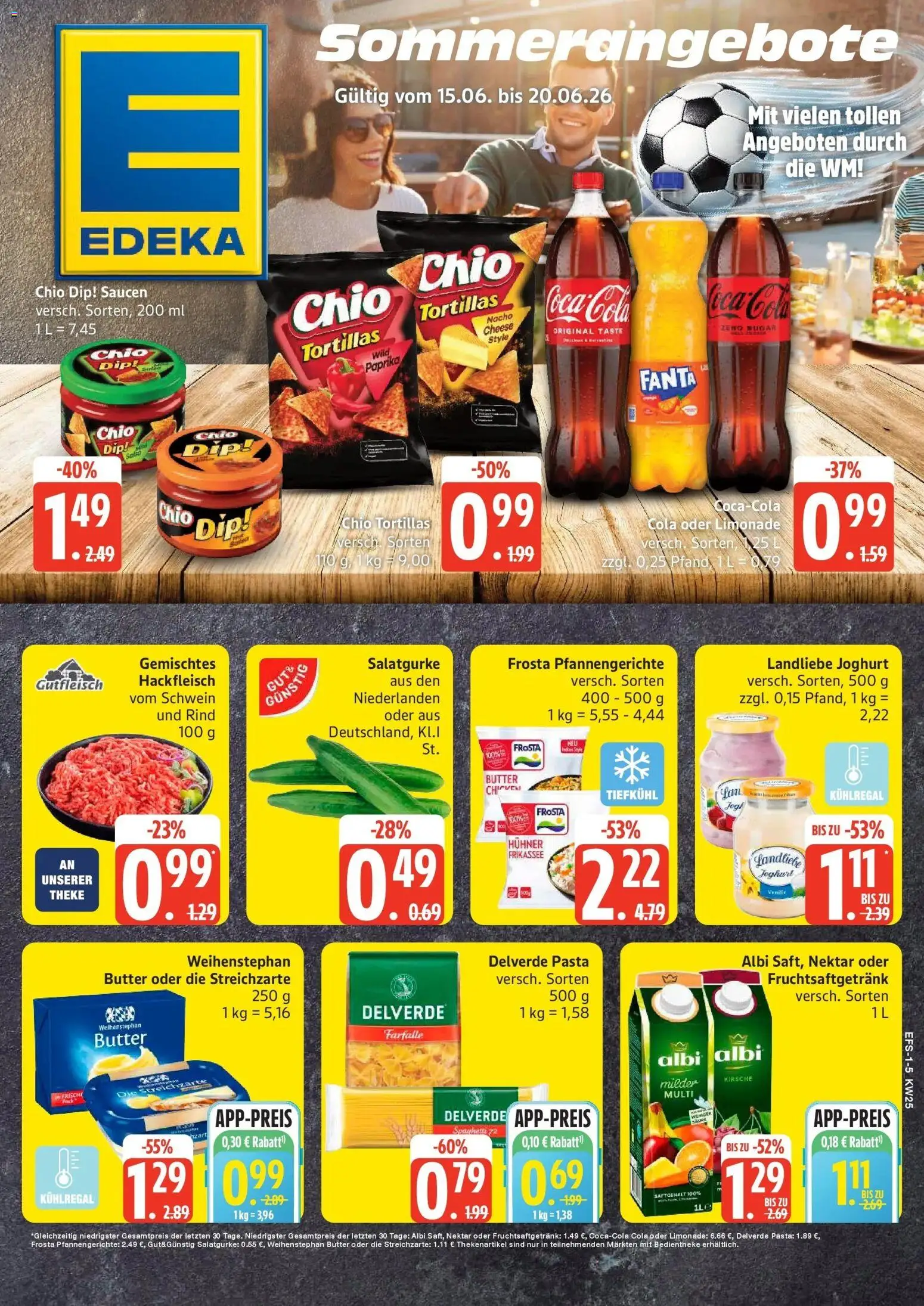 Vorschau von dem Prospekt des Geschäftes Edeka, gültig ab dem 14.06.2026