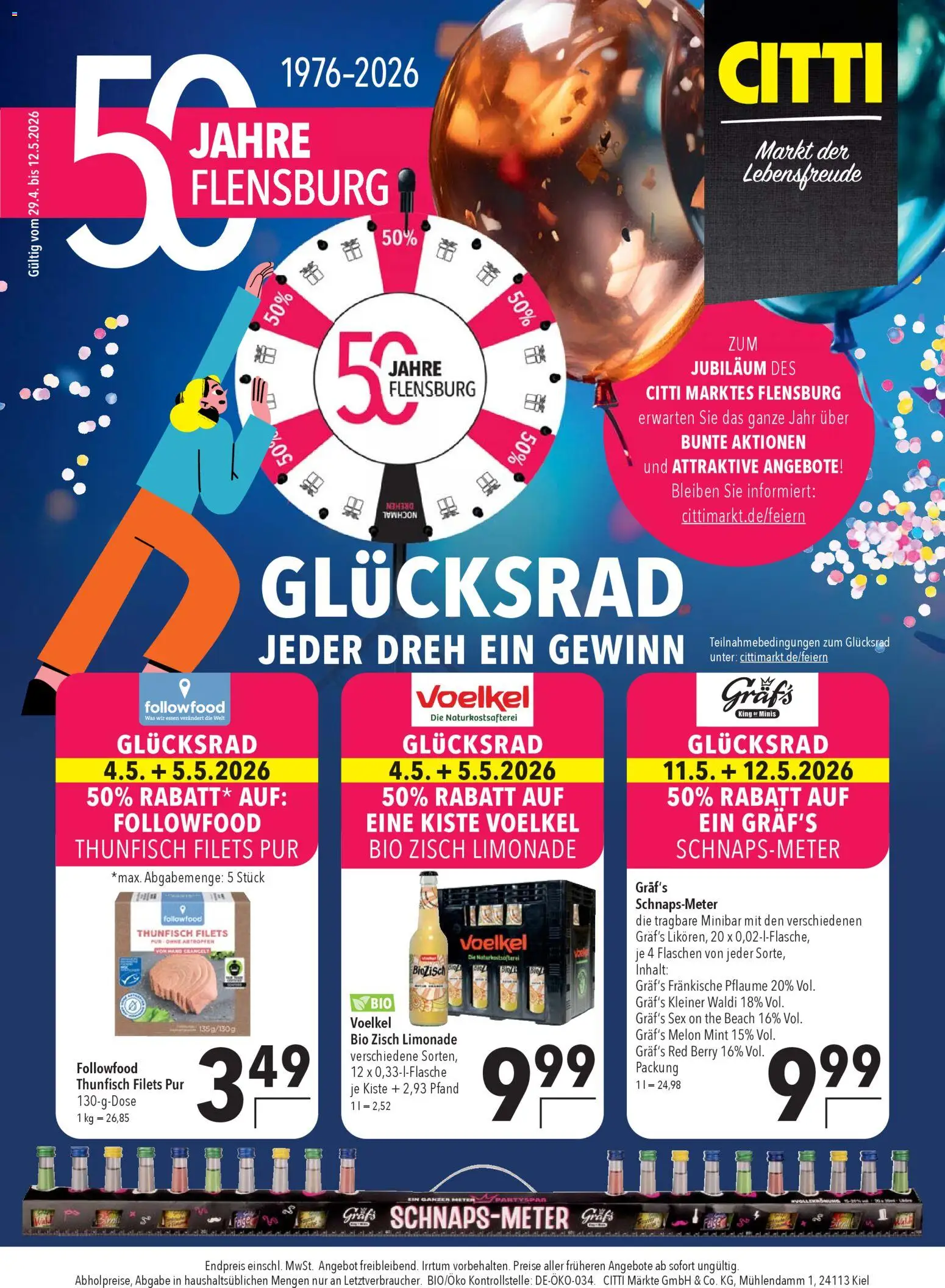 Vorschau von dem Prospekt des Geschäftes CITTI Markt, gültig ab dem 29.04.2026