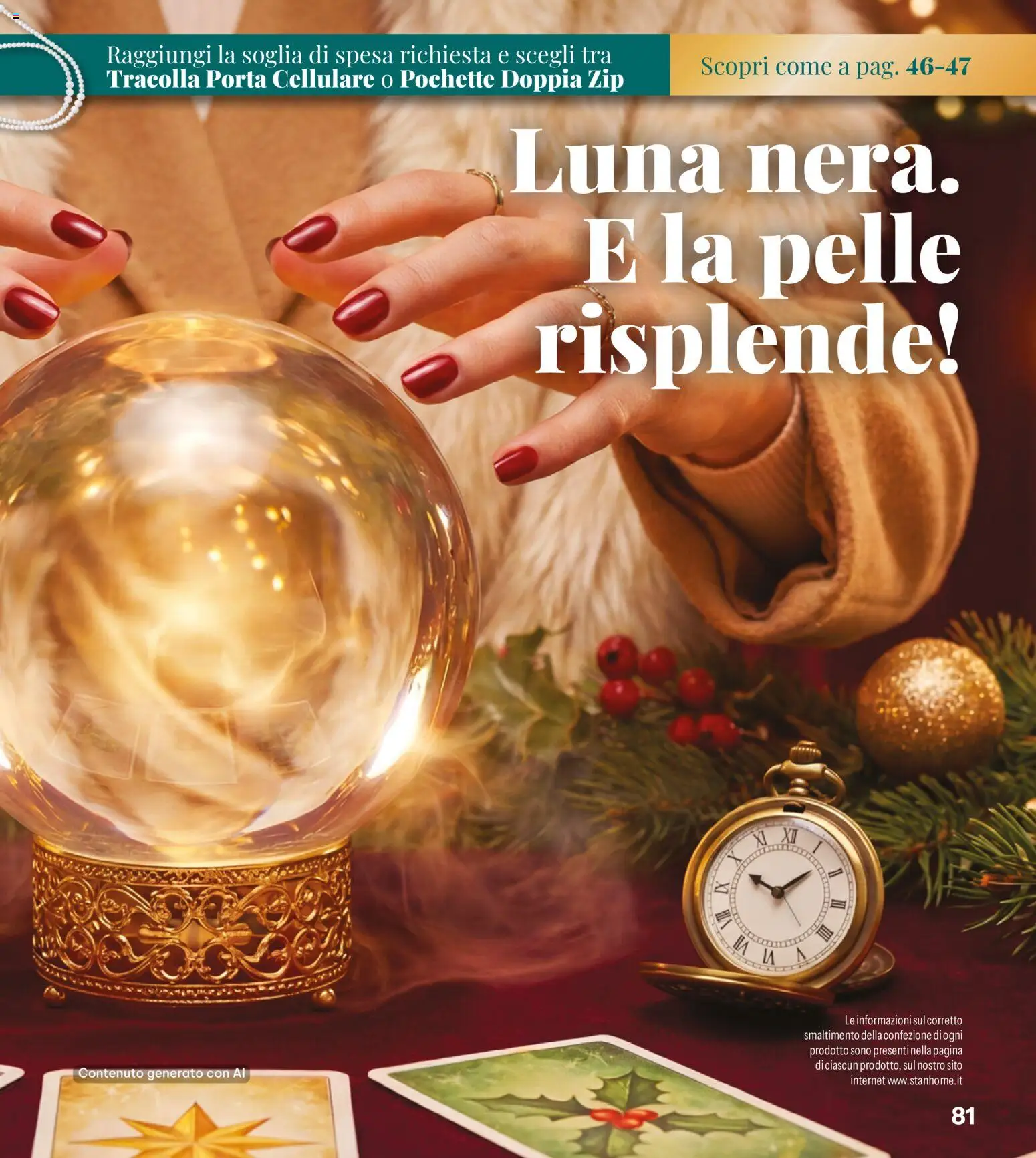 Anteprima dell'opuscolo Catalogo Stanhome Natale dal negozio Stanhome valido da 27/10/2026 - Cellulare, Porta