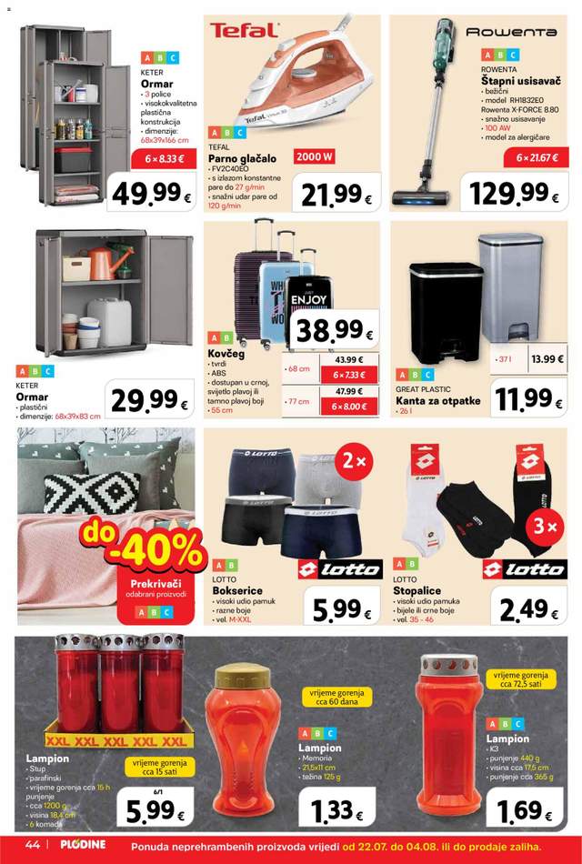 Novi Plodine katalog od 22.07.