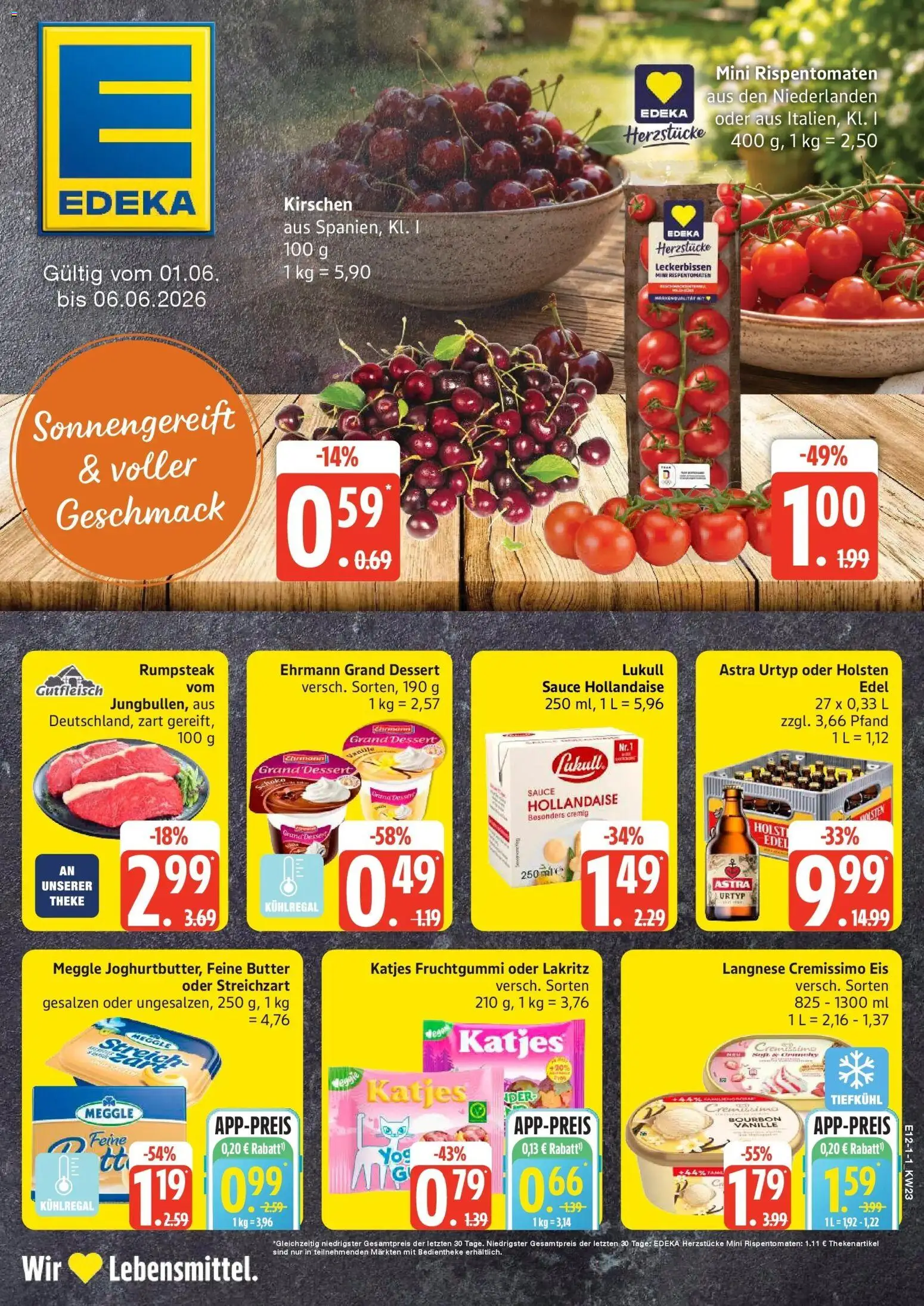 Vorschau von dem Prospekt des Geschäftes Edeka, gültig ab dem 01.06.2026