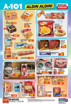 A101 A101 - Katalog Aldın Aldın 10.09.2026 - Broşürünün önizlemesi