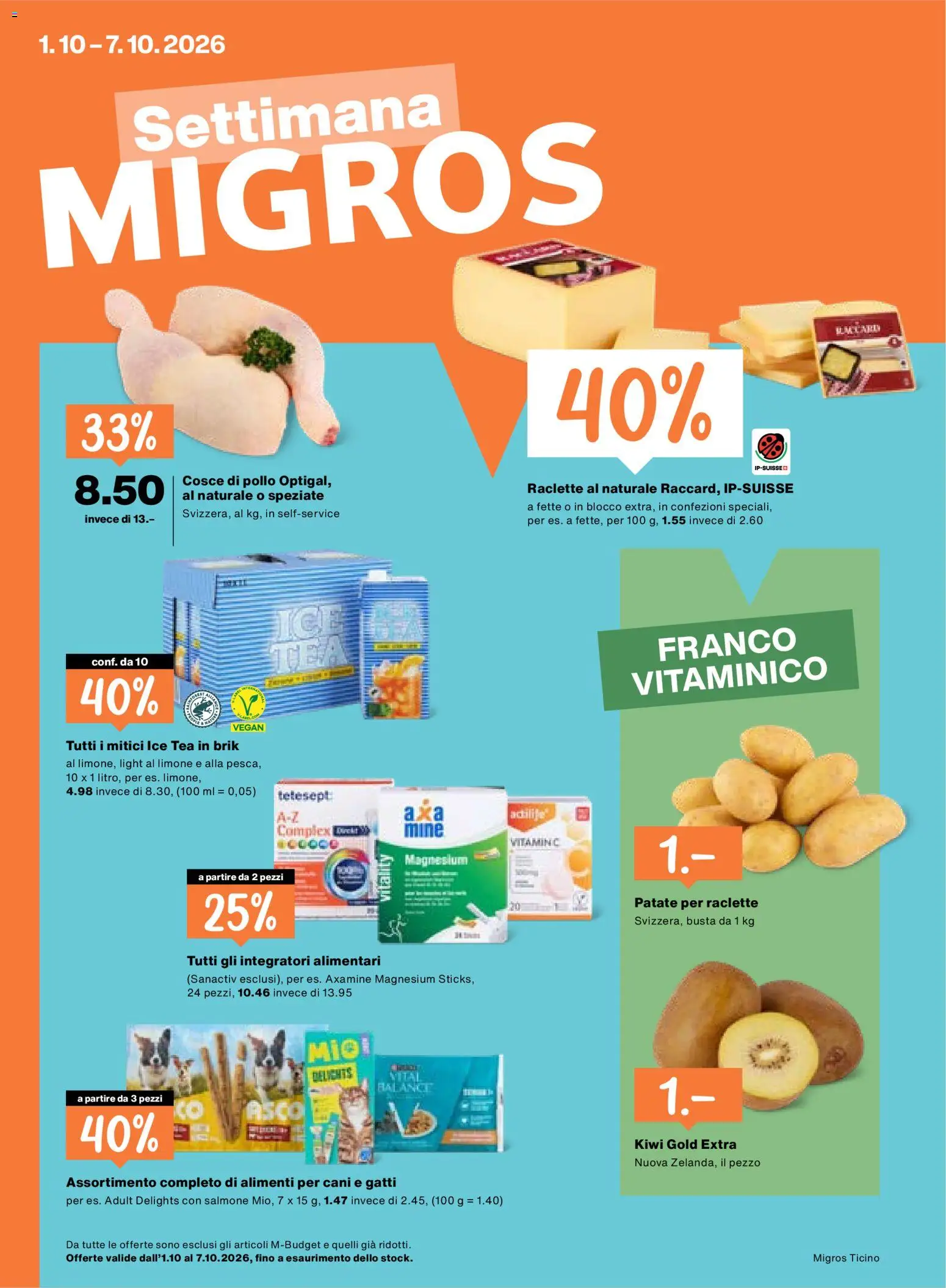 Vorschau des Merkblatts Migros aktionen IT vom Shop Migros gültig von 01.10.2026 bis 07.10.2026