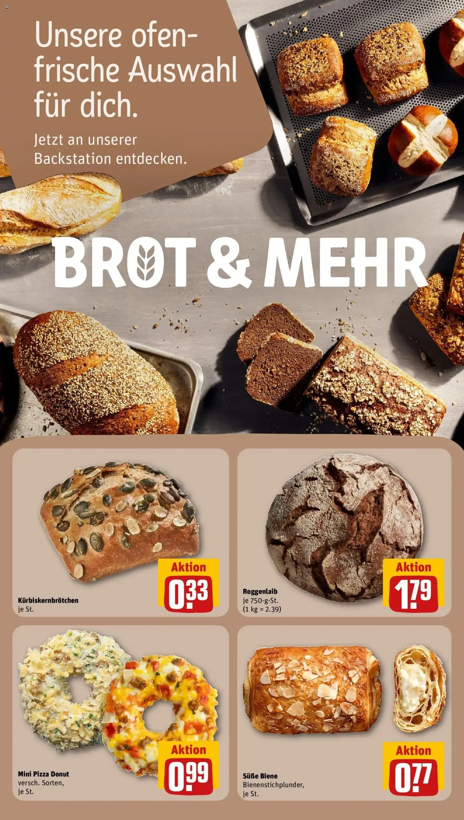 Vorschau von dem Prospekt des Geschäftes Rewe, gültig ab dem 19.10.2026