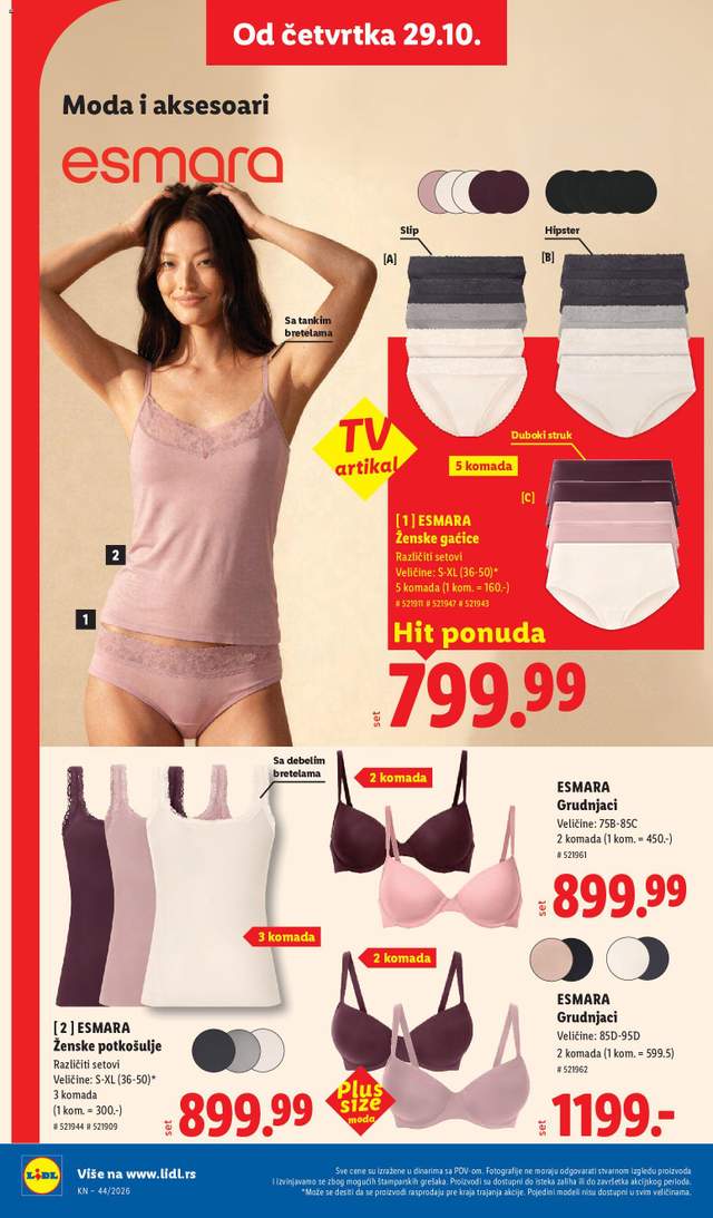 Novi Lidl katalog od 29.10.