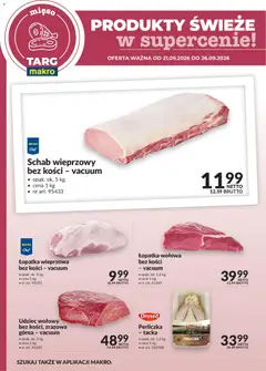 Pogląd gazetki "Makro gazetka - Produkty świeże w supercenie" ze sklepu Makro ważnej od 21.09.2026