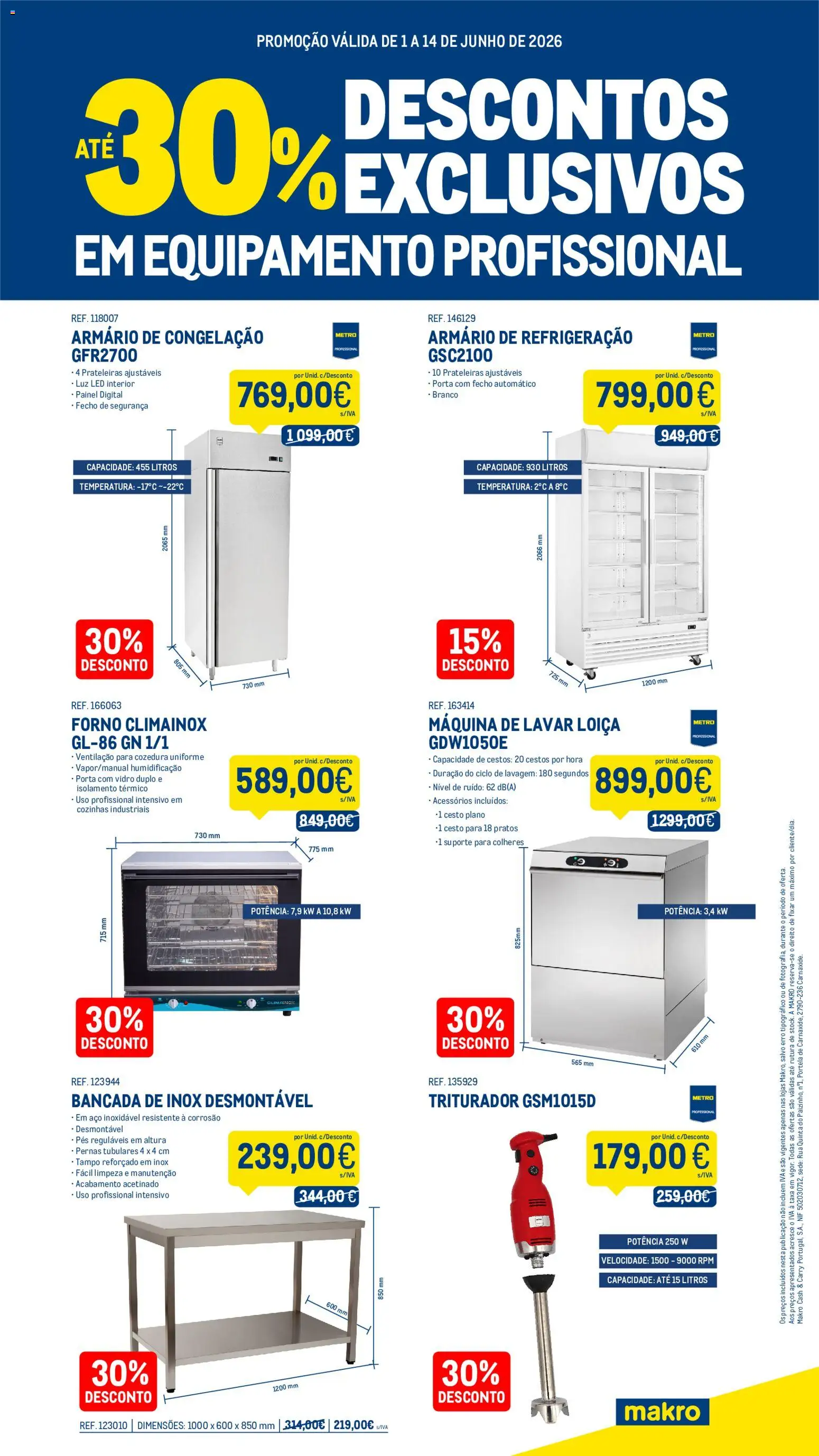 Pré-visualização do folheto da loja Makro válida a partir de 01/06/2026