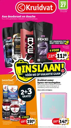 Voorbeeld van Kruidvat folder week 27 van winkel Kruidvat geldig vanaf 30-06-2026