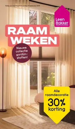 Voorbeeld van Leen Bakker folder van winkel Leen Bakker geldig vanaf 21-09-2026