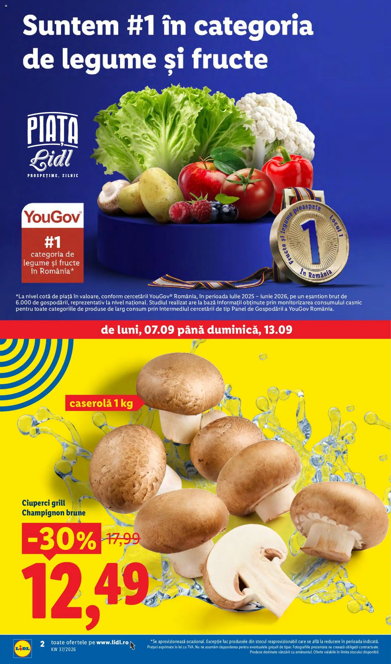 Previzualizarea de cataloage: Lidl Lidl Catalog valabil de la 07.09.2026