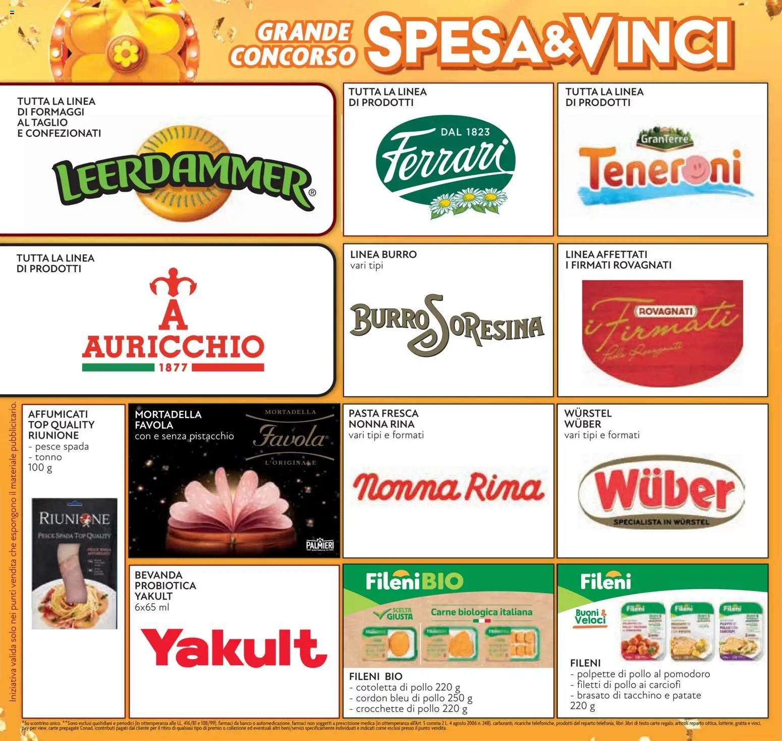 Anteprima dell'opuscolo Conad volantino Superstore Lombardia dal negozio Conad valido da 07/10/2026 - Carciofi, Polpette, Tacchino, Top, Mortadella, Burro, Taglio, Crocchette