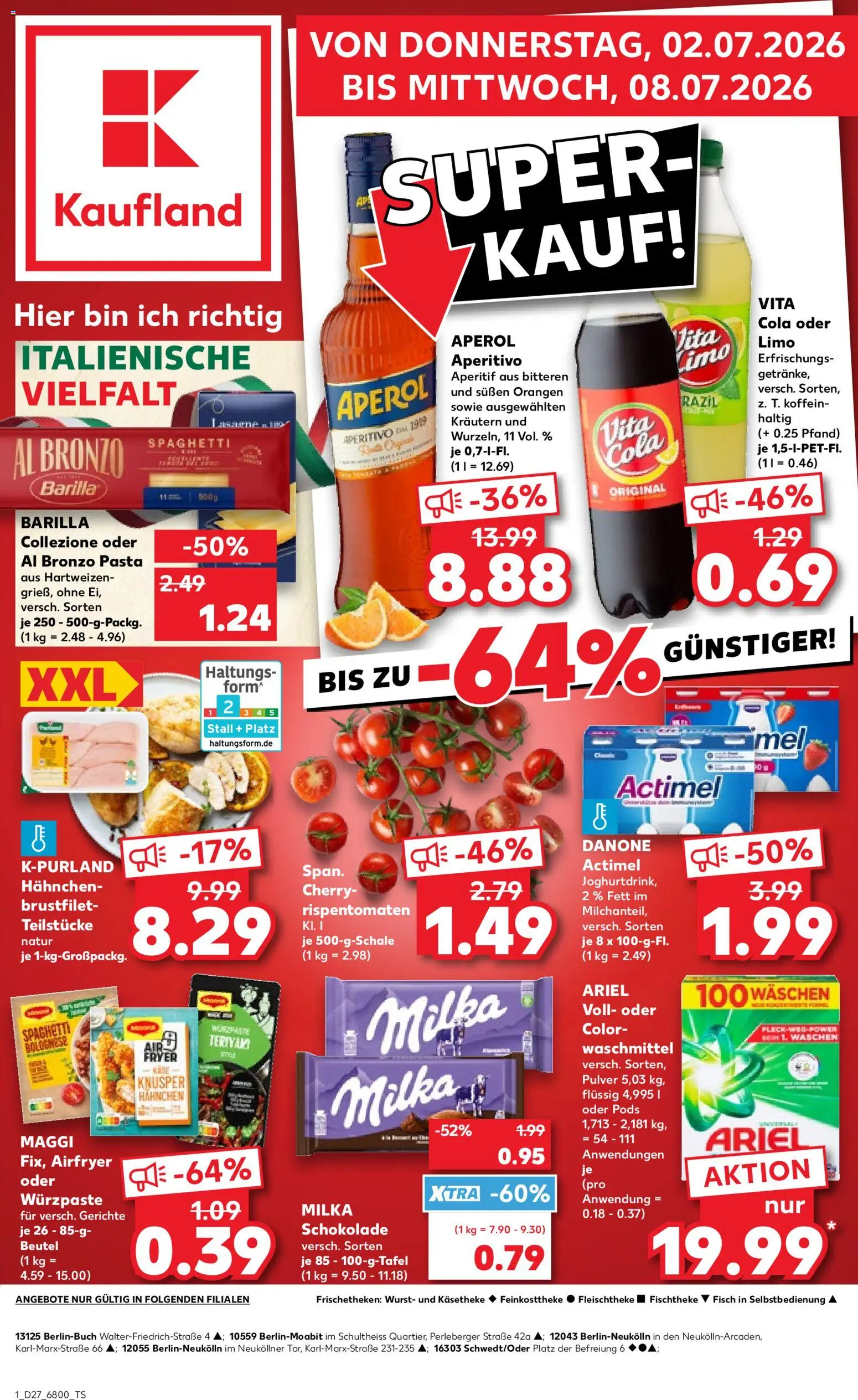Vorschau von dem Prospekt des Geschäftes Kaufland, gültig ab dem 02.07.2026