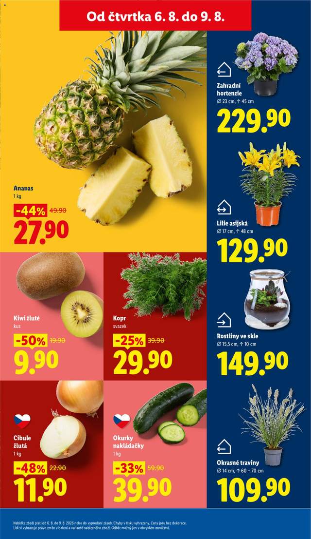 Nový Lidl leták od 06.08.