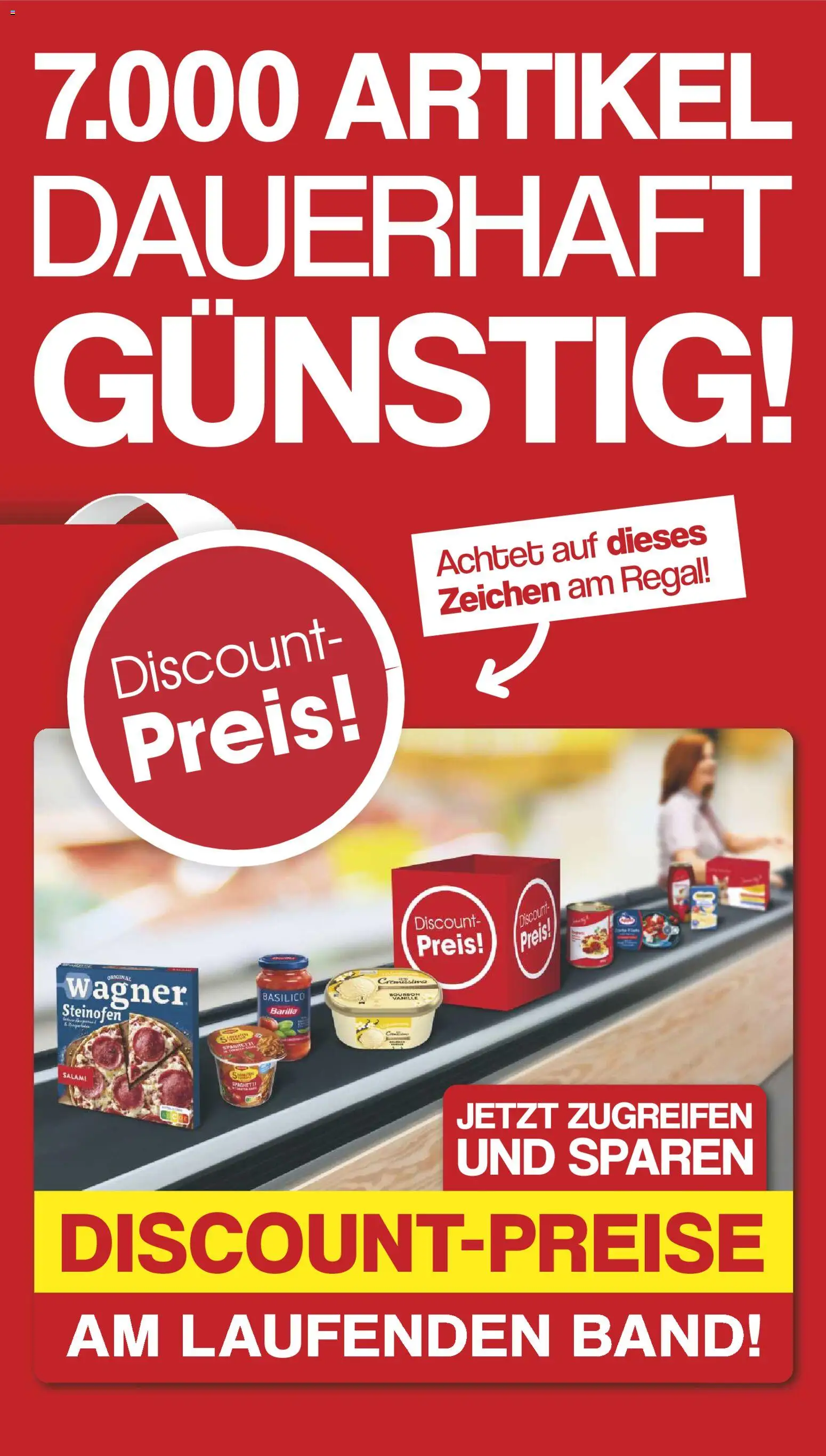 Vorschau von dem Prospekt des Geschäftes Famila Nordwest, gültig ab dem 26.10.2026 - Spaghetti, Regal, Salami, Barilla, Vanille