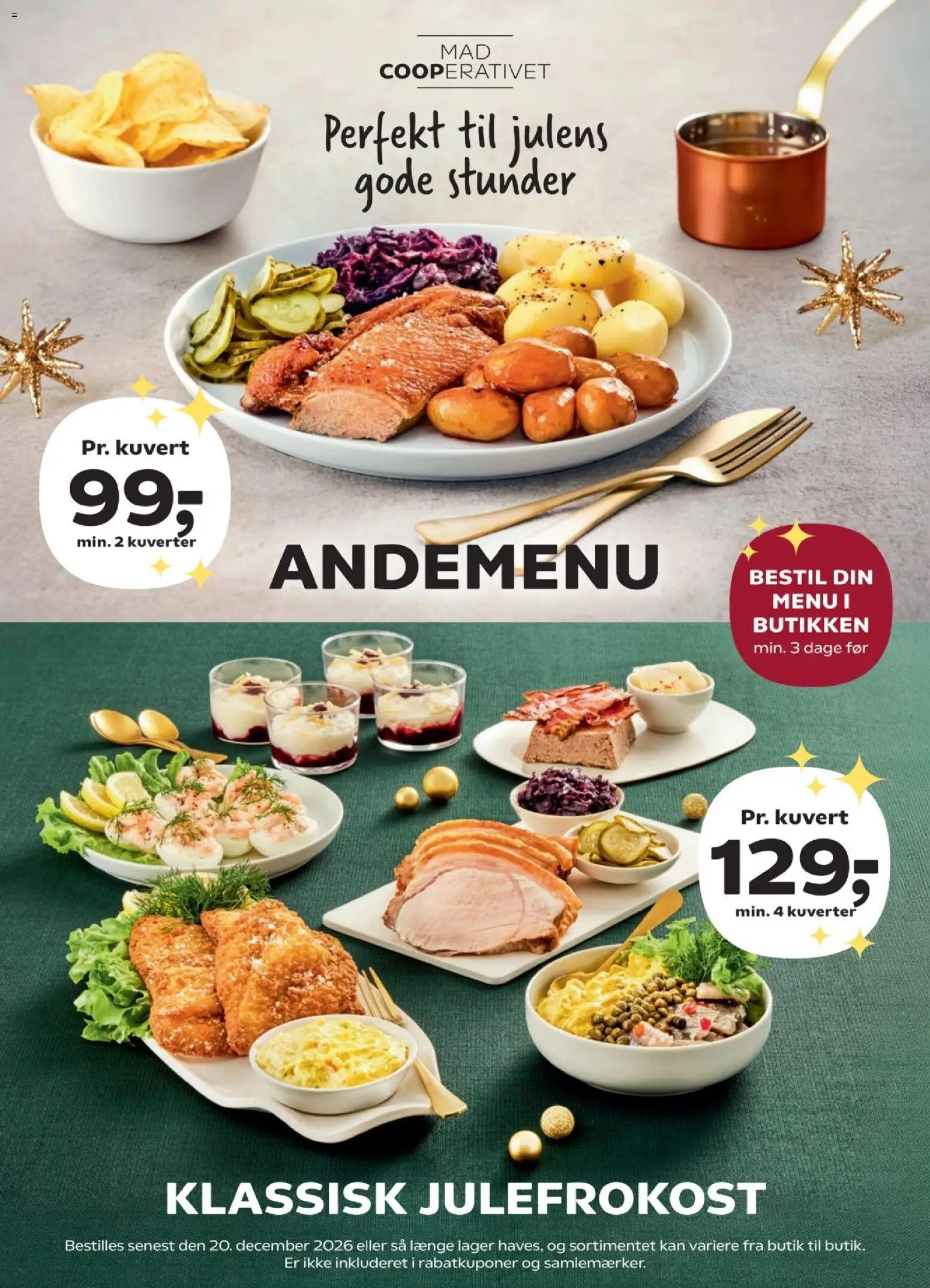 Eksempel på tilbudsavis Kvickly -Tilbudsavis - Mad ud af huset fra butik Kvickly gyldig fra 22/10/2026