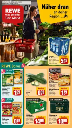 Vorschau von dem Prospekt des Geschäftes Rewe, gültig ab dem 27.07.2026