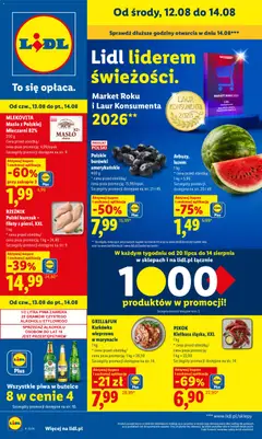 Náhled nabídky: Lidl Polsko Lidl Polsko leták platný od 12.08.2026