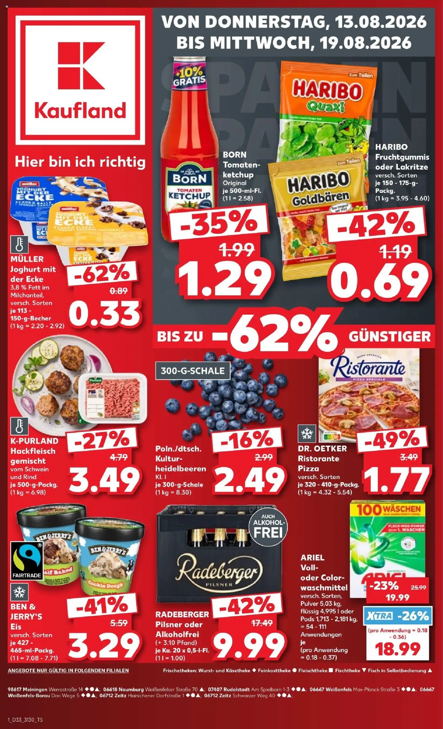 Vorschau von dem Prospekt des Geschäftes Kaufland, gültig ab dem 13.08.2026