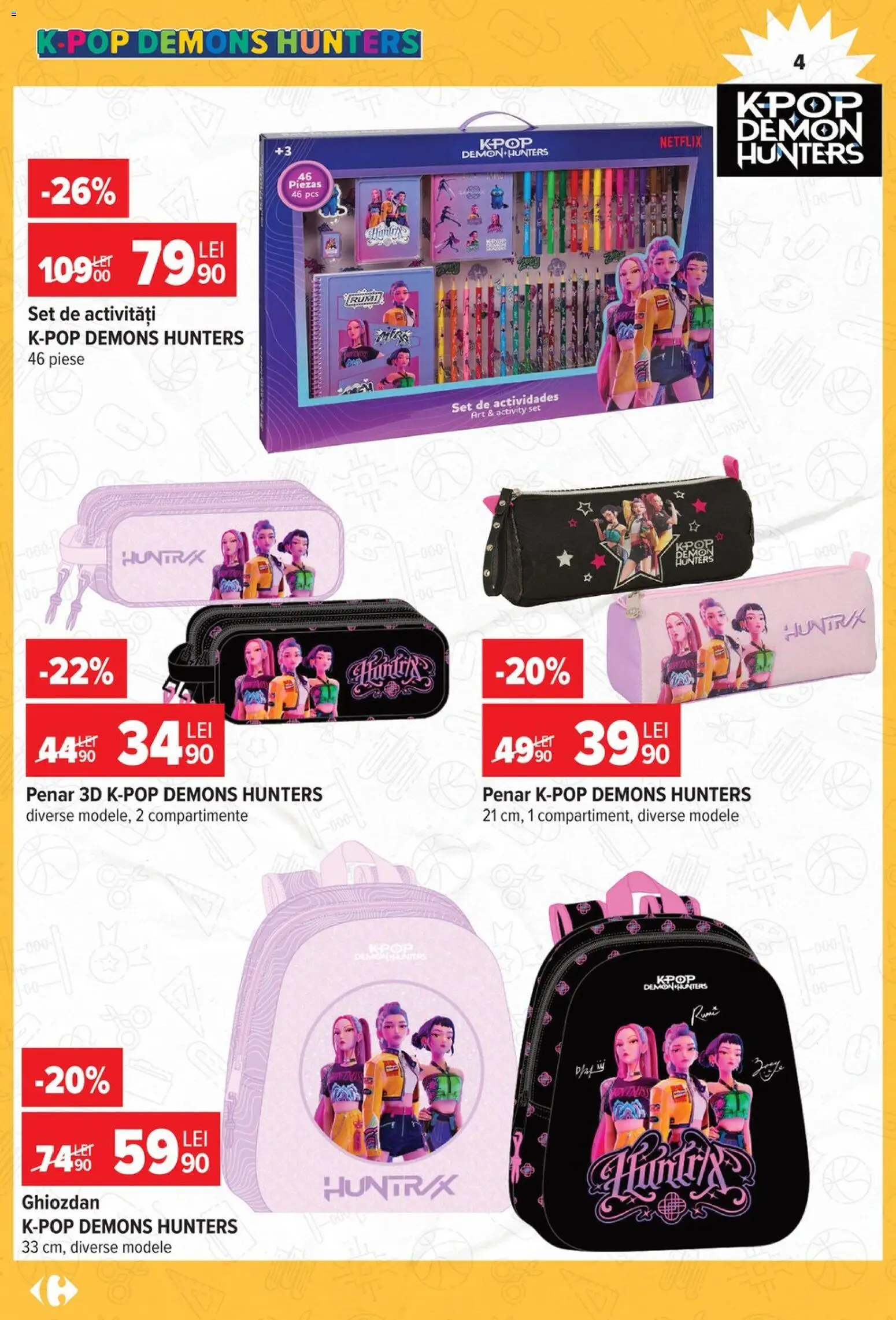 Previzualizarea de cataloage: Carrefour Carrefour Catalog Începe Şcoala valabil de la 12.08.2026