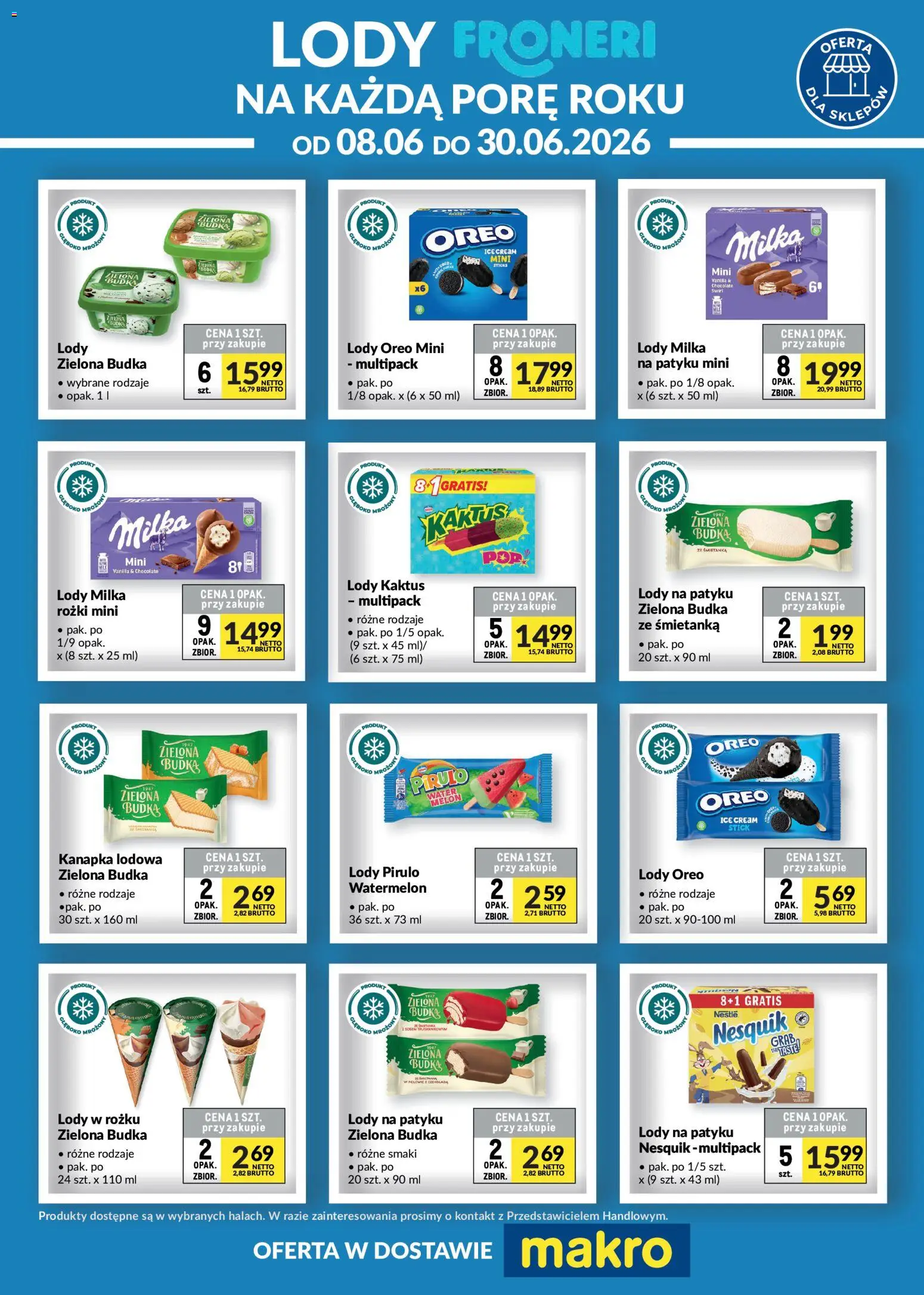 Pogląd gazetki "Makro gazetka - Fronerii" ze sklepu Makro ważnej od 08.06.2026