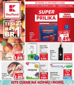 Kaufland HR - Kaufland HR akciós újság megtekintése, amely érvényes 2026.06.03.-től