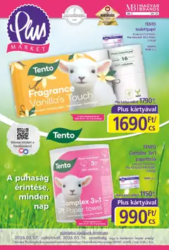 Plus Market - Plus Market akciós újság megtekintése, amely érvényes 2026.05.07.-től