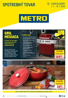 Náhľad Metro letáku platného od 01.07.2026