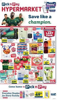 Preview of Pick n Pay flyer valid from 25/08/2026