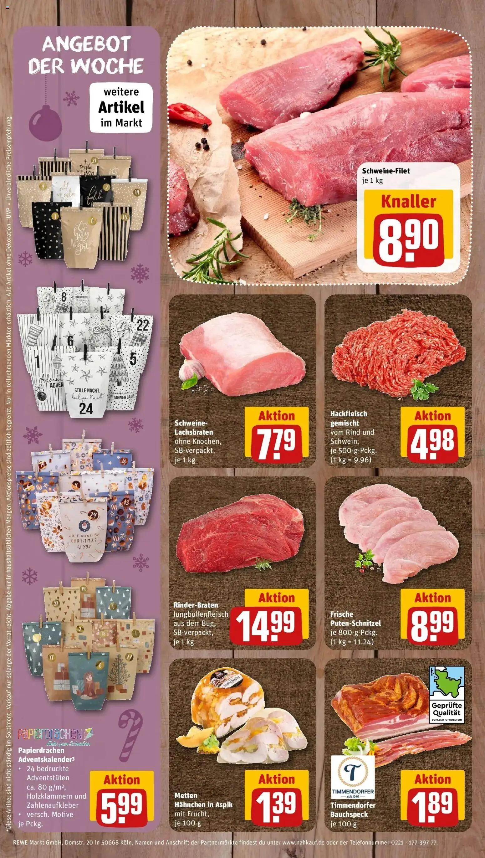 Vorschau von dem Prospekt des Geschäftes Rewe, gültig ab dem 19.10.2026