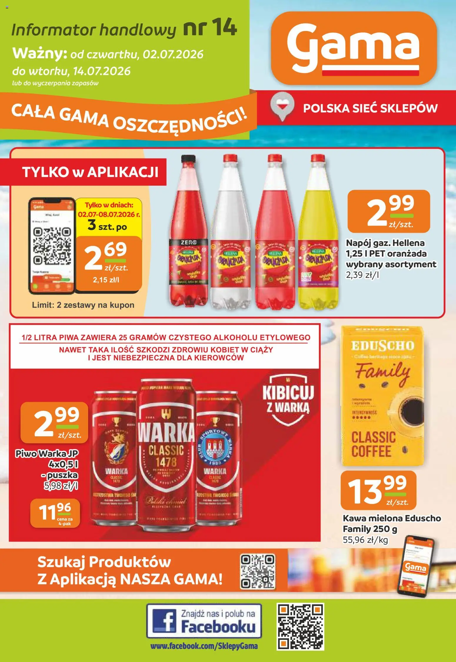 Pogląd gazetki "Gama gazetka" ze sklepu Gama ważnej od 02.07.2026