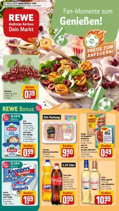 Vorschau von dem Prospekt des Geschäftes Rewe, gültig ab dem 05.07.2026
