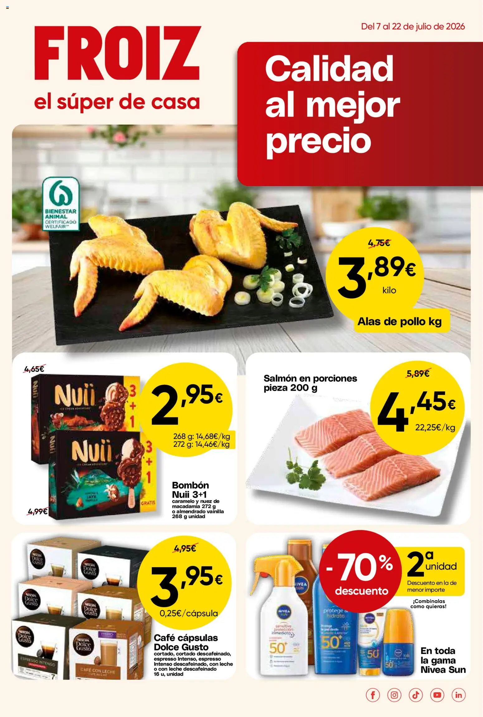 Vista previa del folleto de la tienda Froiz válido desde el 07/07/2026 