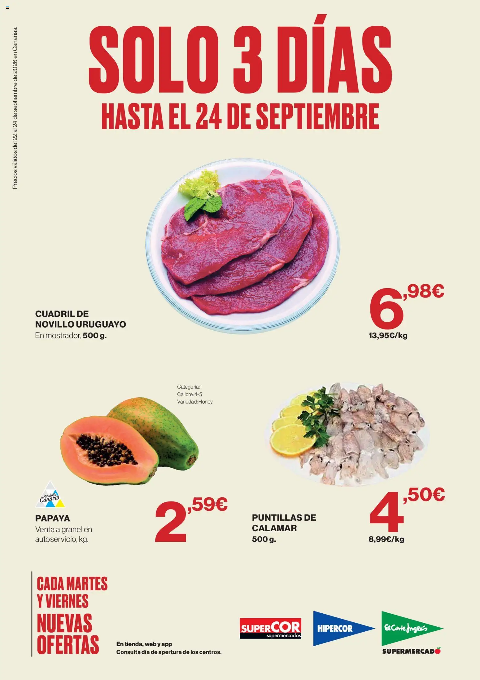 Vista previa del folleto de la tienda Supercor válido desde el 22/09/2026 