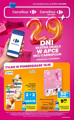Pogląd gazetki "Carrefour gazetka - Market" ze sklepu Carrefour ważnej od 12.10.2026
