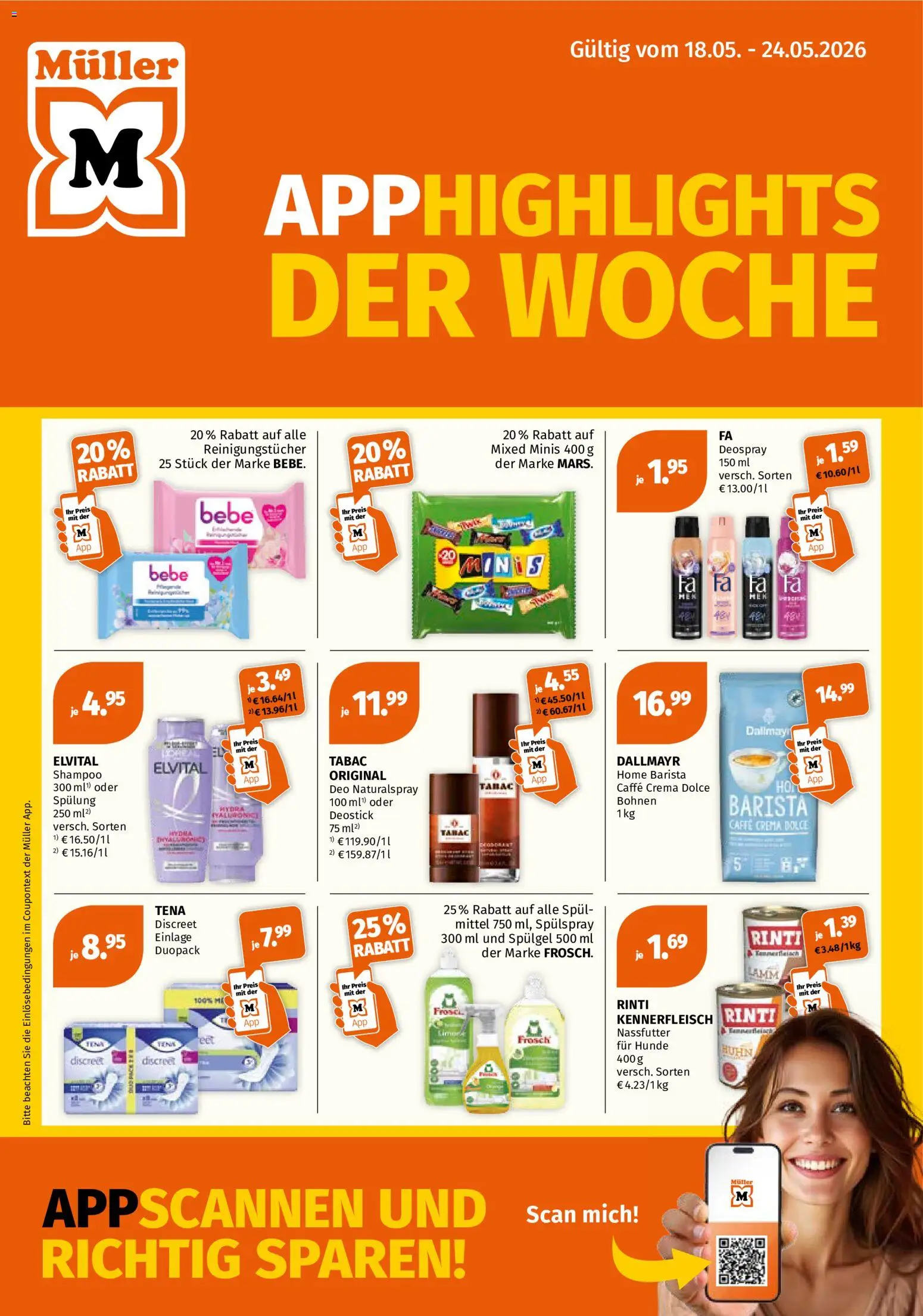 Vorschau der Angebote: Müller Müller Flugblatt gültig ab 18.05.2026