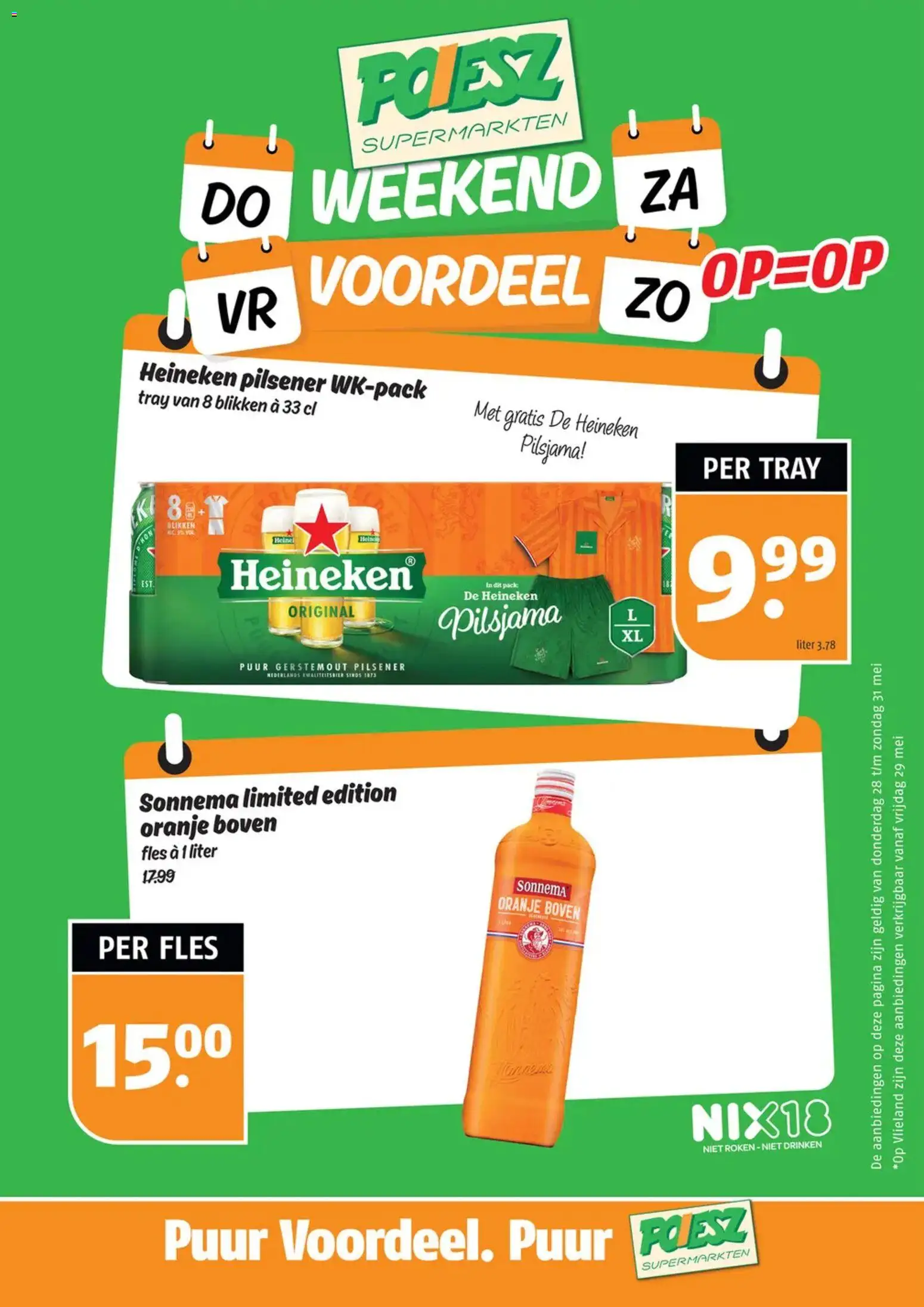 Voorbeeld van Poiesz folder - Weekendacties van winkel Poiesz geldig vanaf 28-05-2026