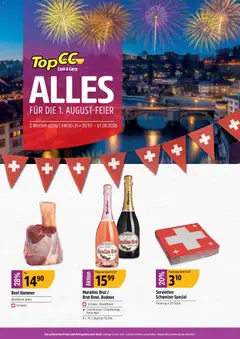Vorschau des Merkblatts TopCC aktionen 1.August-Feier vom Shop TopCC gültig von 20.07.2026 bis 01.08.2026