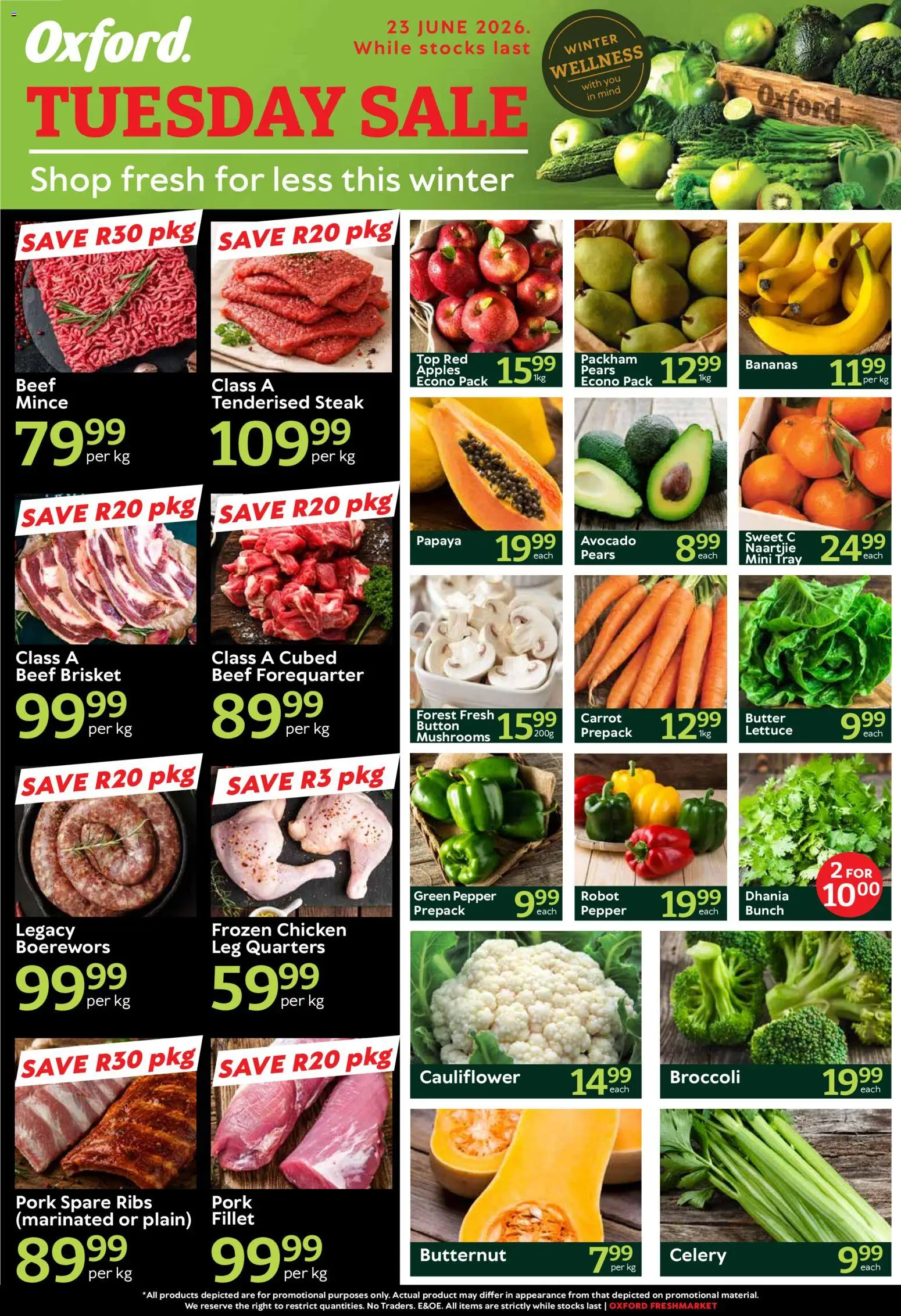 Preview of Oxford Freshmarket flyer valid from 23/06/2026