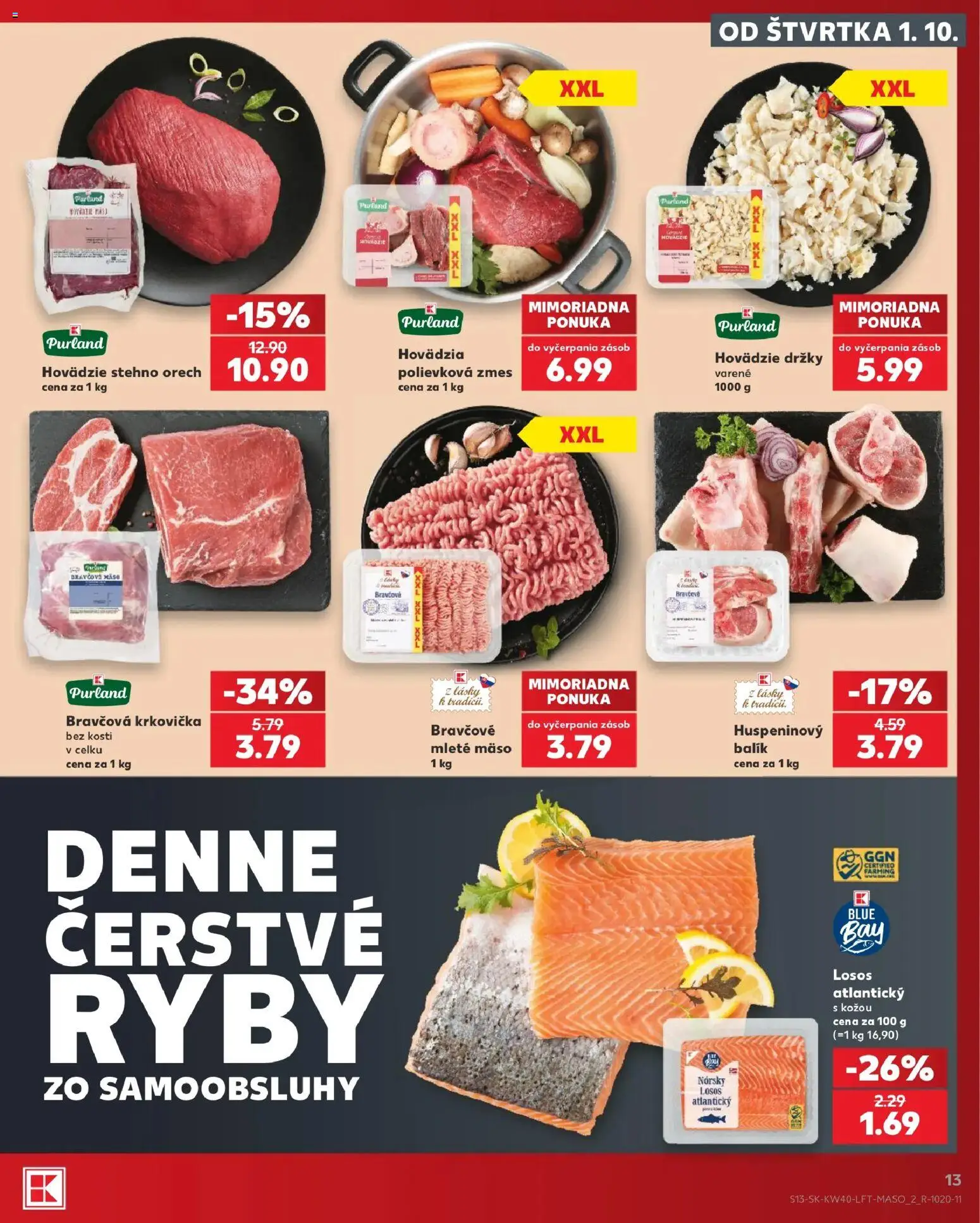 Náhľad Kaufland letáku platného od 01.10.2026
