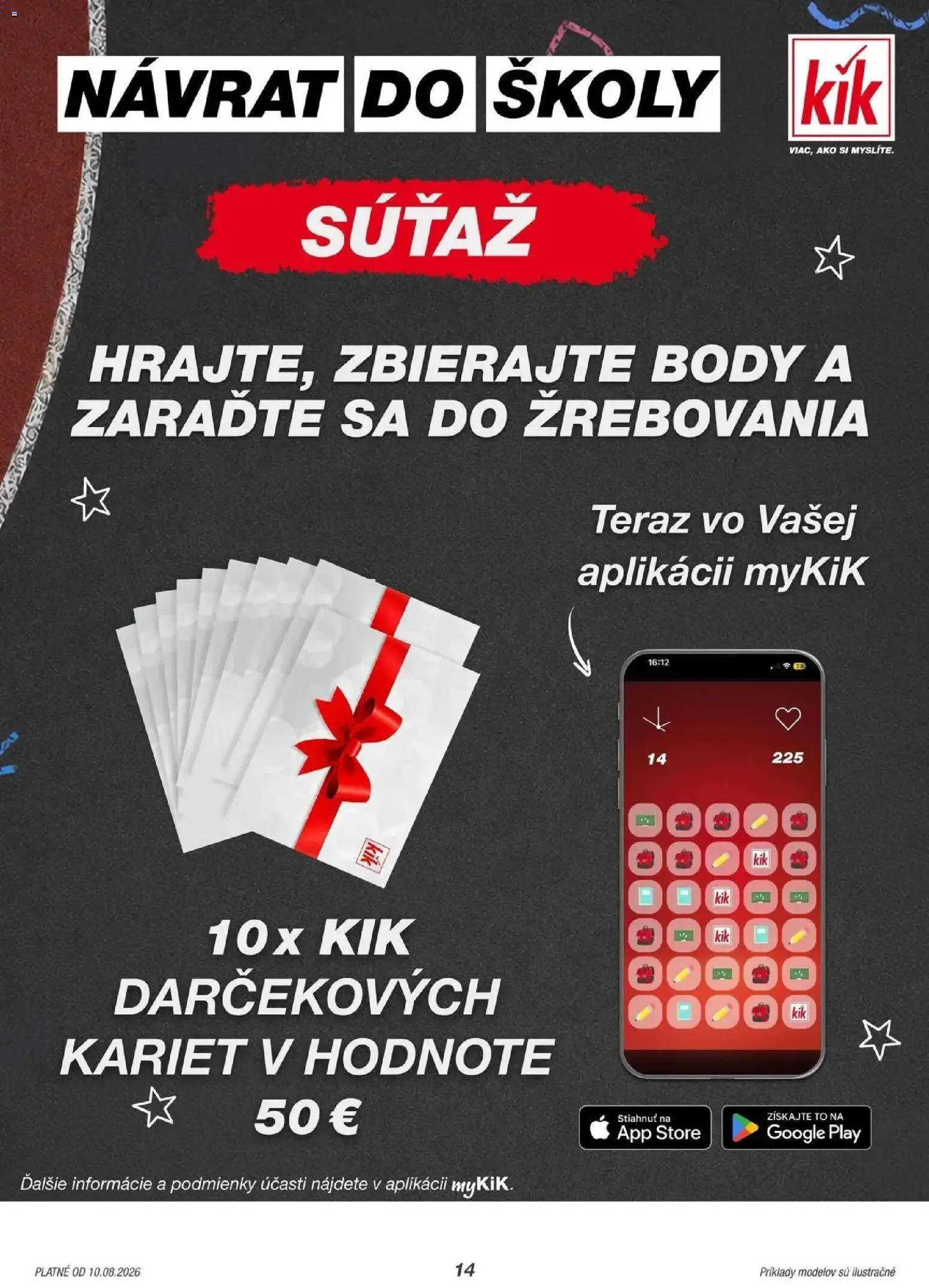 Náhľad Kik letáku platného od 10.08.2026