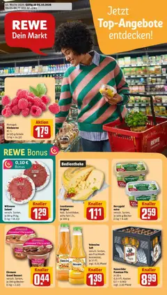 Vorschau von dem Prospekt des Geschäftes Rewe, gültig ab dem 05.10.2026