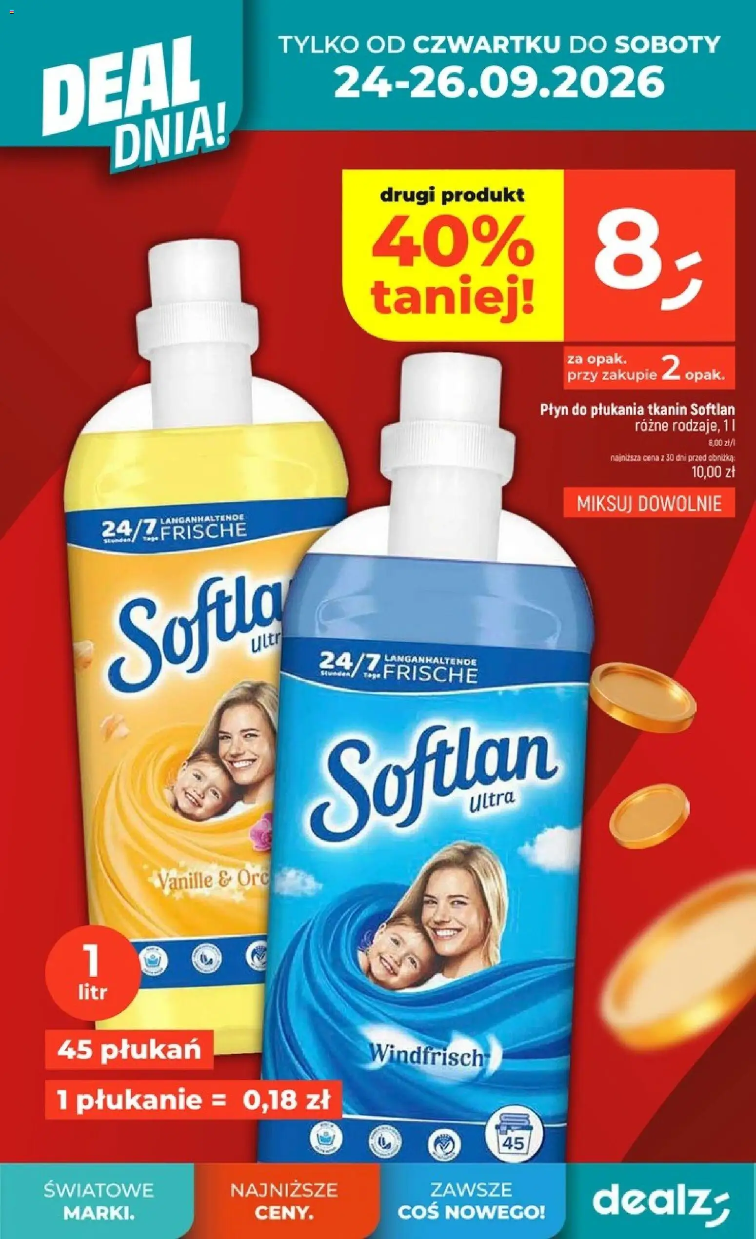 Pogląd gazetki "Dealz gazetka - Deal dnia" ze sklepu Dealz ważnej od 24.09.2026