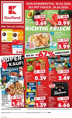 Vorschau von dem Prospekt des Geschäftes Kaufland, gültig ab dem 18.06.2026