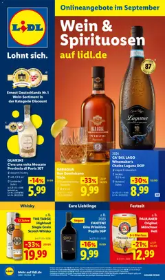 Vorschau von dem Prospekt des Geschäftes Lidl, gültig ab dem 01.09.2026