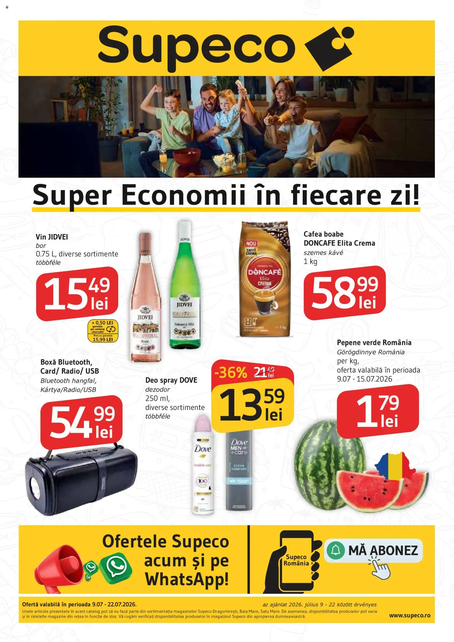 Previzualizarea de cataloage: Supeco Supeco Catalog Bilingv valabil de la 09.07.2026