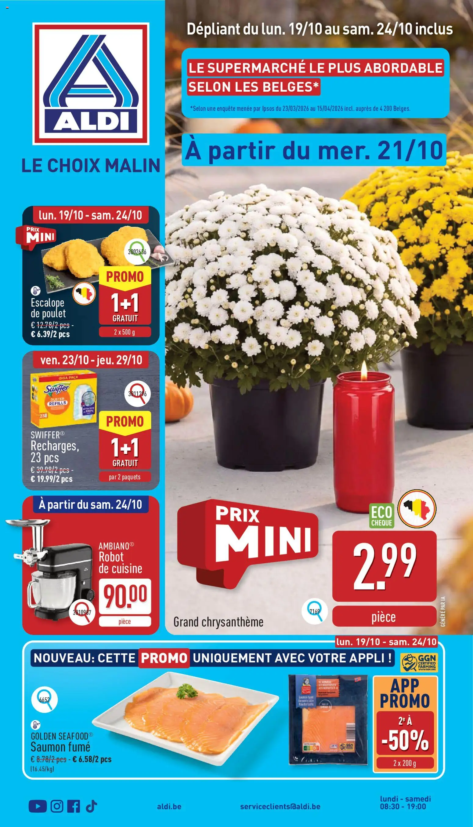 Voorbeeld van Aldi folder semaine 42 van winkel Aldi geldig vanaf 19/10/2026