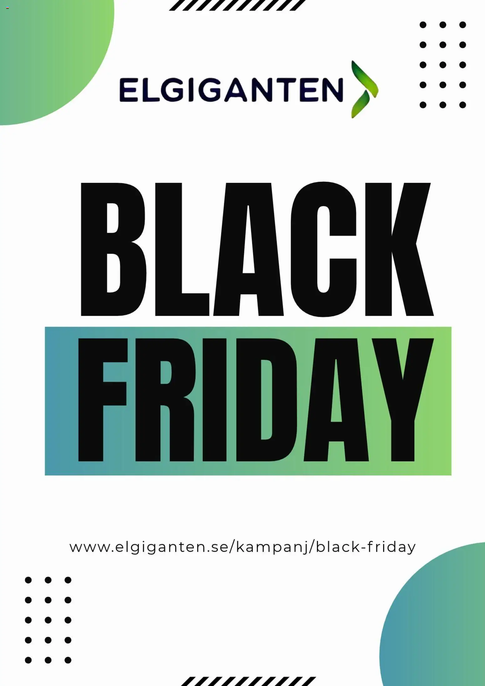 Förhandsgranska reklamblad Elgiganten - Black Friday förhandsinformation från butik Elgiganten gäller från 20/10/2026