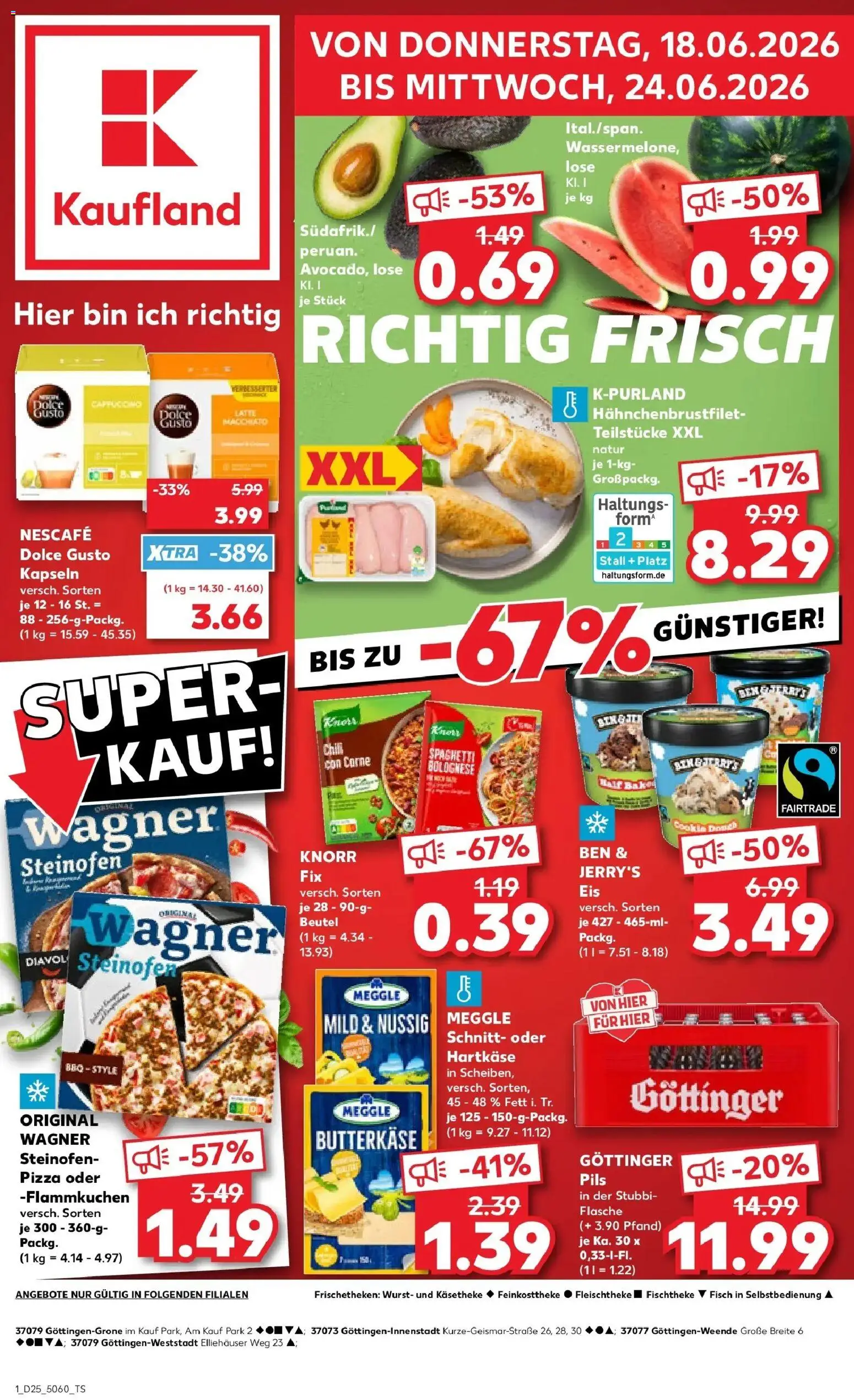 Vorschau von dem Prospekt des Geschäftes Kaufland, gültig ab dem 18.06.2026