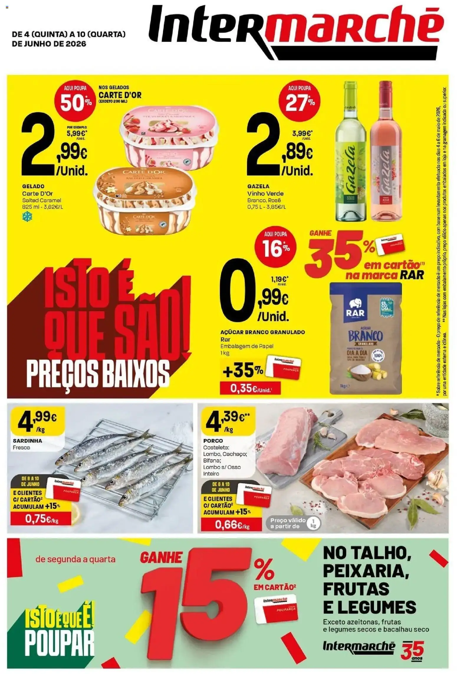 Pré-visualização do folheto da loja Intermarché válida a partir de 04/06/2026