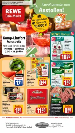 Vorschau von dem Prospekt des Geschäftes Rewe, gültig ab dem 14.06.2026